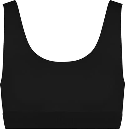 Wolford - SCOOP NECK BRALETTE - Beauty Cotton - Zwart