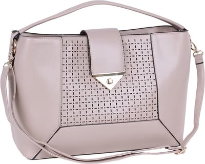 Beige, elegante tas