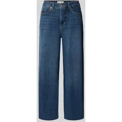 Jeans in Used-look met franjes model 'Mari mash'