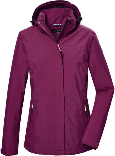 Killtec KOS 26 Women Jacket - Outdoorjas - Dames - Beaujolais - Maat 40