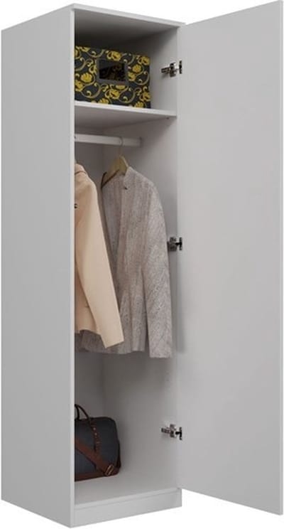 Kledingkast SD 50 wit