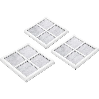 3 Filtres à Air de Remplacement LT120F pour Réfrigérateur LG LRFXS2503S LFXS24623B Filtre à Air de Réfrigérateur au Charbon Actif blanc
