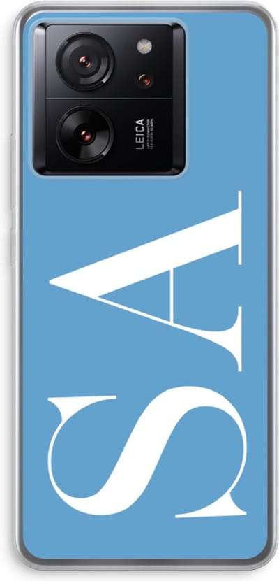 Gepersonaliseerd - Case Company® - Hoesje geschikt voor Xiaomi 13T Pro hoesje - Monogram N°2 - Soft Cover Telefoonhoesje - Bescherming aan alle Kanten en Schermrand
