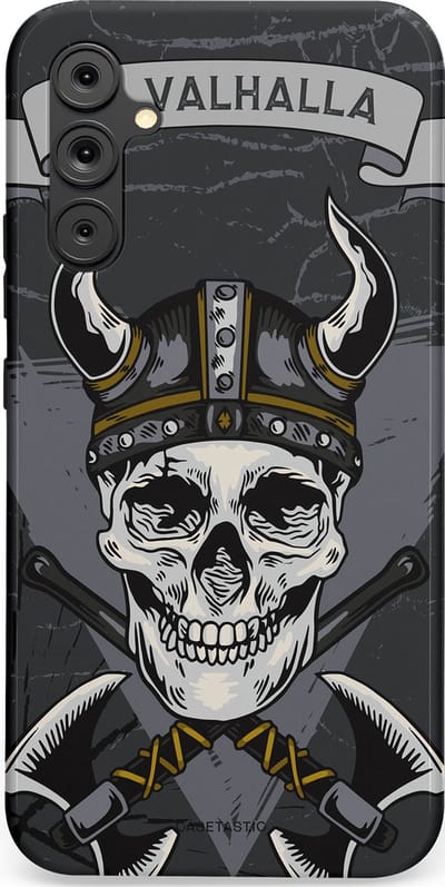 Casetastic Hoesje Geschikt voor Samsung A34 (5G) - Stijlvolle Beschermende Duo-layer Case - Valhalla