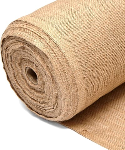 Duurzame Hessische stof 40 breed (102 cm) voor tuinieren onkruidbestrijding buiten landschapsarchitectuur plantenbescherming hek erosiebestrijding zaailinggroei en bodembedekking (5 meter) - Discount
