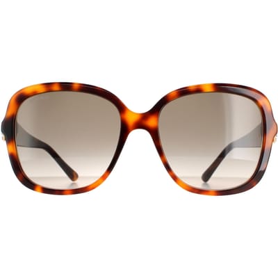 Jimmy Choo zonnebril sadie/s 086 ha havana bruine gradiënt