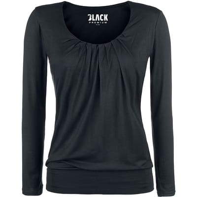 Black Premium by EMP Shirt met lange mouwen - Frail Shirt - S tot 6XL - voor Vrouwen - zwart