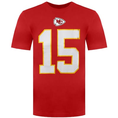 Nike NFL Kansas City Chiefs Patrick Mahomes Naam & Nummer Heren T-shirt