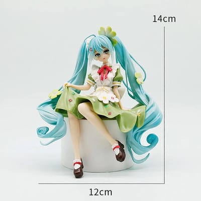 Judai Modefiguur Hatsune Miku Land PVC Actiemodel Modelpop Speelgoed Cadeau Perfect Cadeau Decoratief Duurzaam beige