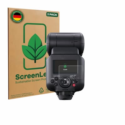 2 Stuks Screenprotector voor Canon Speedlite EL-5 - Hoogwaardige Beschermfolie transparant