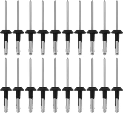 Dailygoods- Blinde Klinknagels 20 Stuks - Universele Klinknagels - Stalen Klinknagels - 56 mm Lengte - Auto Reparatie - Sterke Binding - Klinknagel