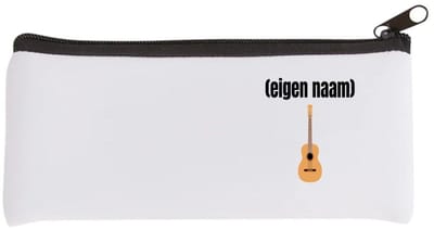 Akyol - gitaar met eigen naam Etui - Gitaar - gitaar liefhebbers - muziekliefhebber - leuk cadeau voor iemand die houd van gitaren - cadeau - kado - 20 bij 9 cm