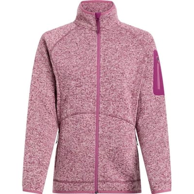 MCKINLEY - skeena wms - Midlayer dames - Donkerrood