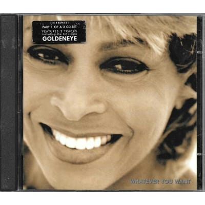 CD TINA TURNER - Whatever You Want 724388274326 Parlophone 1996 VK Soul/Funk Gebruikt