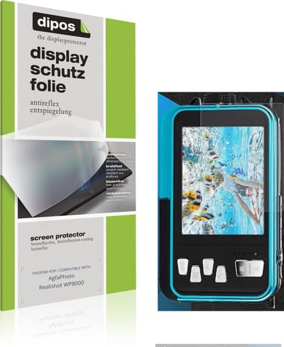 dipos – 4x Matte Beschermfolie geschikt voor AgfaPhoto Realishot WP8000 | Krasbestendige & antireflecterende Screenprotector Ultra-Thin