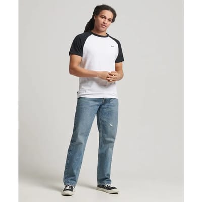 Superdry Vintage Straight Spijkerbroek Blauw 34 / 32 Man