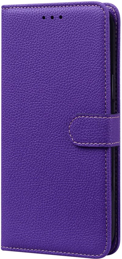 Hoesje geschikt voor iPhone 16e - Bookcase - Koord - Pasjeshouder - Portemonnee - Camerabescherming - Kunstleer - Paars