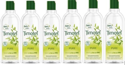 6 x TIMOTEI Haarshampoos Regulier Haarherstel Vite Pure - 300 ml