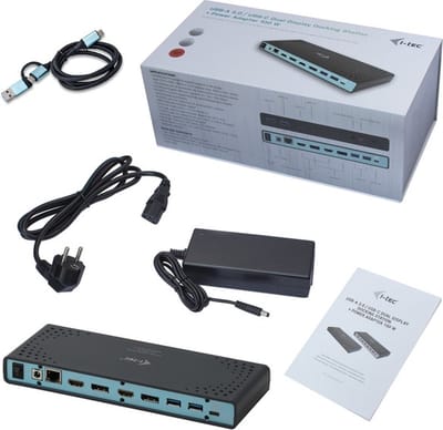 I-Tec Dual Dock PD 65W AIR USB 3.0/USB-C