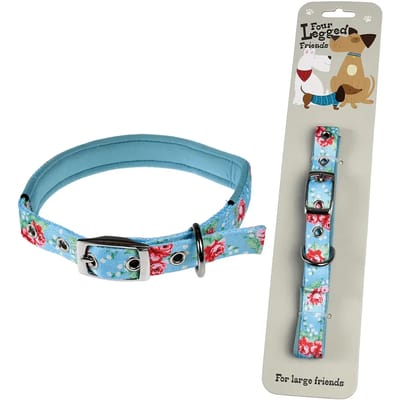 Halsband voor grote honden Rex London English Rose