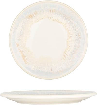 By Bone Dessertbord - Wave - Porselein - 19 cm - set van 6
