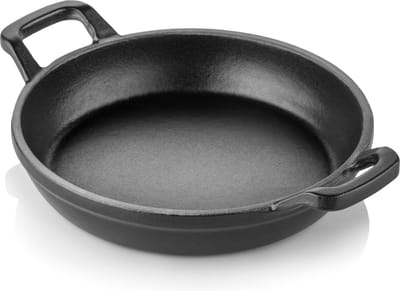 Silver Koekenpan - 16 cm - 0.25 liter - Gietijzer - 4 Lagen emaille coating
