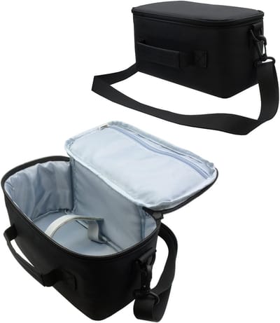 Projector Organizer Travel Draagtas met Schouderriem, Projector Opbergtas Carrier, geschikt voor HY300 en andere Mini Draagbare Projector