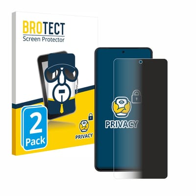 BROTECT - privacy screenprotector voor ASUS ROG Phone 8 Pro - Folie Beschermfolie Blauwlichtfilter 2 Stuks