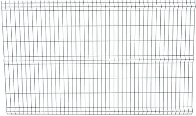 Enkelstaaf hekwerk groen 150cm hoog 250cm breed.