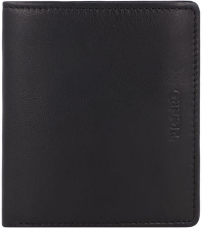 Picard Brooklyn Portemonnee Leer 9 cm - Jongens - Horizontaal - schwarz