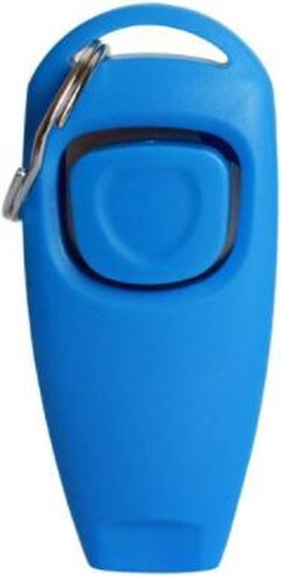 Finnacle - Hondenfluitje en clicker – Honden training - Puppy Training – hondentraining – Fluit - blauw