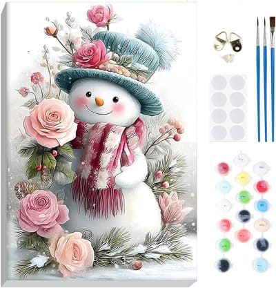 Volwassen Schilderen op Nummer met Lijsten - DIY Set voor Volwassenen met Kwasten en Acrylverf voor Thuisdecoratie