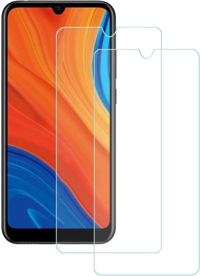2 Stuks Screenprotector Tempered Glass Glazen Gehard Screen Protector 2.5D 9H (0.3mm) - Geschikt Voor: Huawei Y6S