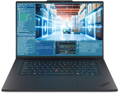 Lenovo ThinkPad T1g Gen 8 Intel Core Ultra 7 265H Laptop 40,6 cm (16") WQUXGA 32 GB LPDDR5x-SDRAM 1 TB SSD NVIDIA GeForce RTX 5070 Wi-Fi 7 (802.11be) Windows 11 Pro Engels Zwart