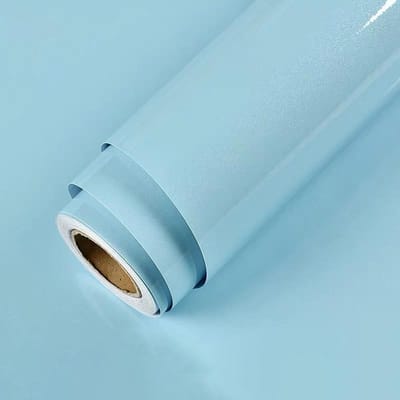 Film de peinture perlée autocollant en PVC pour armoire, garde-robe, cuisine rénovée, autocollant anti-graisse 60cm*5m