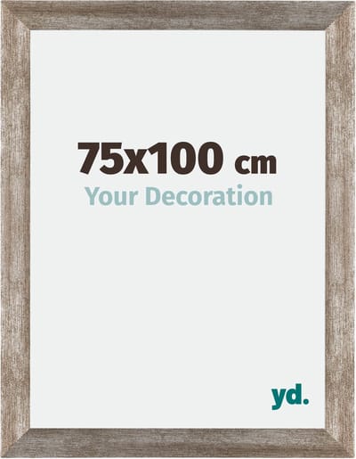 Your Decoration - Fotolijst 75x100 cm - MDF - Metaal Vintage - Mura