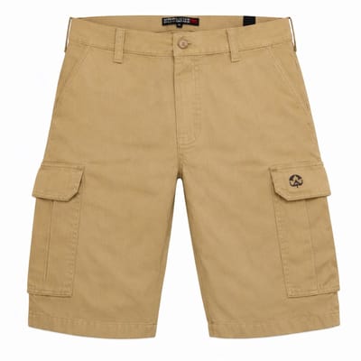 Norlund - Heren Shorts Baroudeur Cargo Short - Beige - Maat M