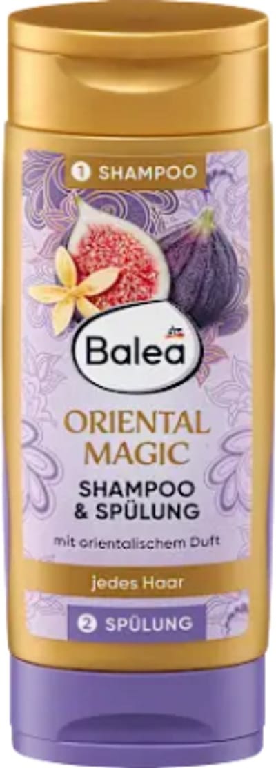 Balea Shampoo & Conditioner Twinpack - Oriental Magic | 1x 100 ml - Reisformaat | 2in1 Shampoo + Conditioner Reisverpakking