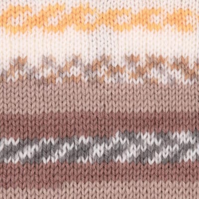 3457-11 Baby color 10x50gram zand bruin natuur geel multicolor