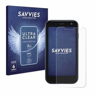 Savvies - Screenprotector voor Palm Mini Smartphone - Folie Beschermfolie transparant 6 Stuks