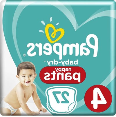 Babybroekjes - Luierbroekjes - Droog en comfortabel - Ademende luchtkanaaltjes - Maat 4 - Wit