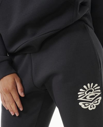 Icons Of Surf Track Pant - Washed Black