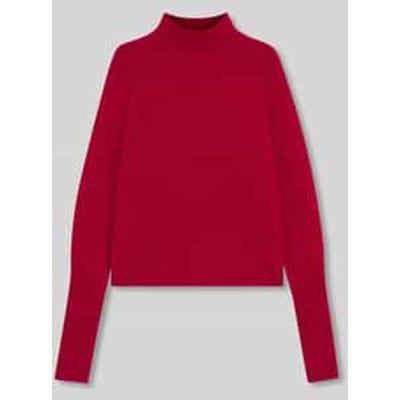 Relaxed fit gebreide pullover van wolmix met alpaca, model 'SURPIO'