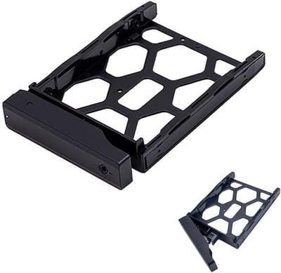 Harde schijf lade - Schijf houder adapter - Opslag uitbreiding - Veilige vergrendeling - 25 tot 35 inch - Zwart