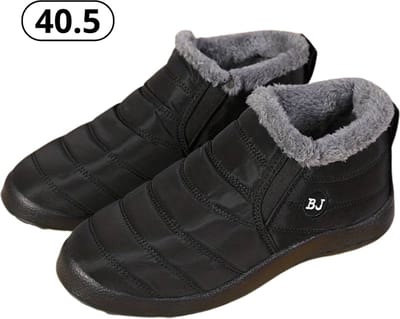 Nivard Antislip Sneeuwboots - Snowboots - Wintersport Sneeuwschoenen - Ski Gadgets Voor Heren - Maat 40.5 - Zwart