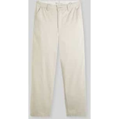 loose fit chino van puur katoen