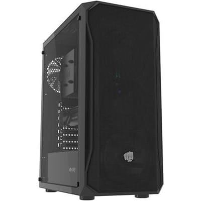 Fury SHOBO SH4F - ATX Midi Tower - Zwart - Met raam - Ventilatoren inbegrepen