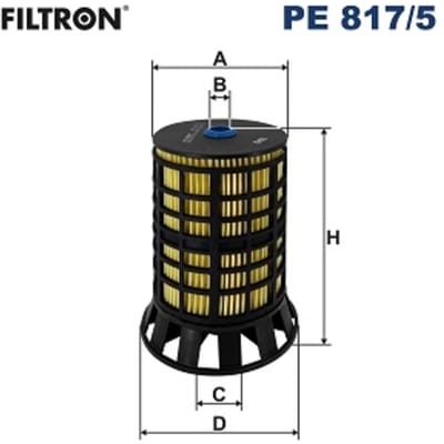 Brandstoffilter FILTRON PE 817/5