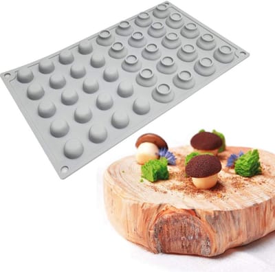Siliconen cakevorm - Perfect voor desserts - 40 gaten