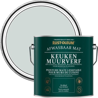 Rust-Oleum Lichtgrijs Keuken muurverf - Duifgrijs 2,5L